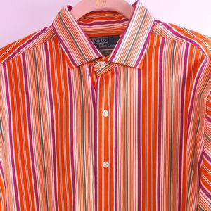 Polo by Ralph Lauren Stripe Shirt-Long Sleeve-Sz L